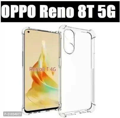 Caseline Back Cover for Oppo Reno 8T 5G OPPO Reno8T 5G OPPO Reno 8T 5G OPPO Reno8T 5G BMTP Transparent Grip Case Silicon Pack of 1