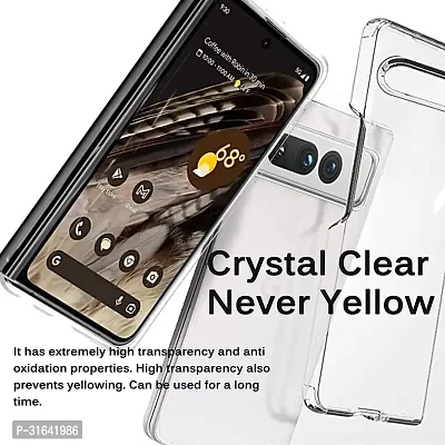 Flipkart SmartBuy Back Cover for Google Pixel Fold Transparent Grip Case Pack of 1-thumb2