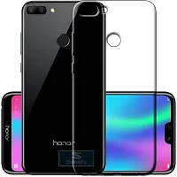 Caseline Back Cover For Honor 9N Transparent Grip Case Silicon Pack Of 1-thumb1