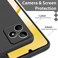 Caseline Back Cover for POCO M6 Pro 5G POCO M6 Pro CND Black Grip Case Silicon Pack of 1-thumb1