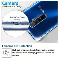 Caseline Back Cover for Realme X2 Pro Transparent Grip Case Pack of 1-thumb3