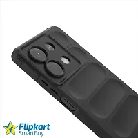 Flipkart SmartBuy Back Cover for REDMI Note 13 Pro 5G REDMI Note 13 Pro Black Grip Case Silicon Pack of 1-thumb2