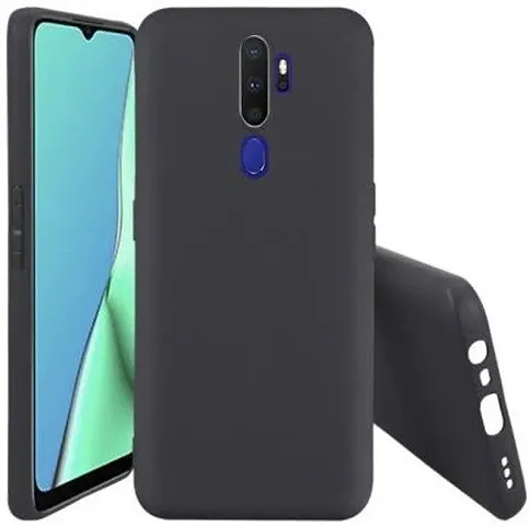 OO LALA JI- iBLACK Back Cover for Oppo A9 2020