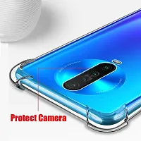 Caseline Back Cover for Redmi K30 Poco X2 Transparent Grip Case Silicon Pack of 1-thumb3