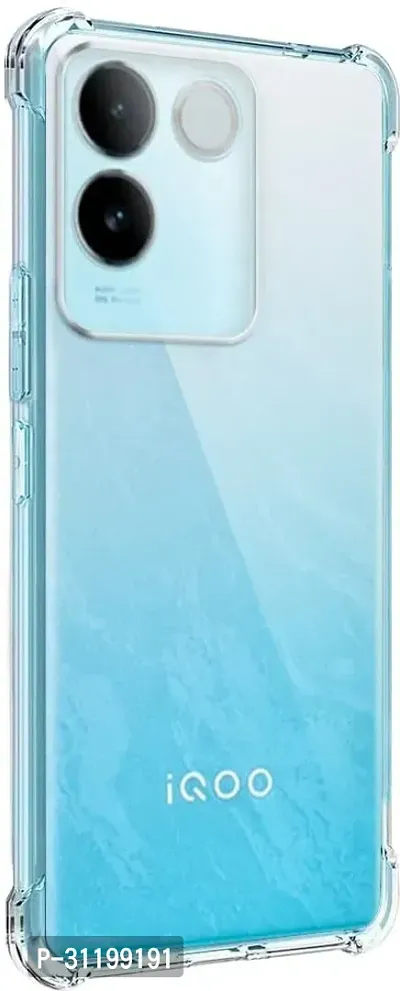 Caseline Back Cover for iQOO Z7 Pro/Vivo T2 Pro 5GBMTP Transparent Grip Case Pack of 1-thumb0