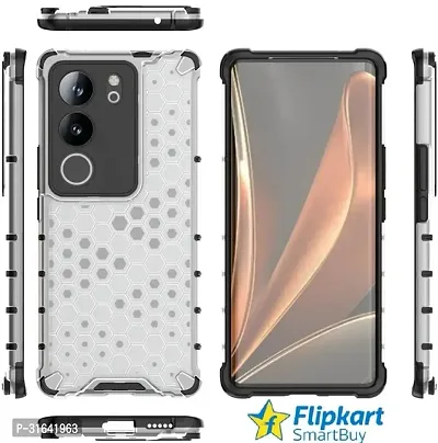 Flipkart SmartBuy Back Cover for vivo V29 5G Vivo V29 Transparent Grip Case Pack of 1-thumb0