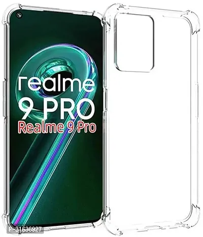 Caseline Back Cover for Realme 9 Pro Realme 9 Pro 5G Transparent Grip Case Silicon Pack of 1-thumb0