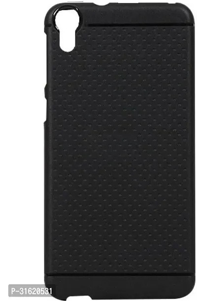 Nutricase Back Cover for VIVO Y51 Black Silicon