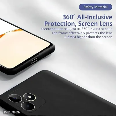 Caseline Back Cover for realme C63 Realme C63 CND Transparent Grip Case Silicon Pack of 1-thumb3