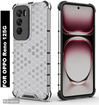 Caseline Back Cover for OPPO Reno12 5G OPPO Reno 12 5G HB Black Grip Case Silicon Pack of 1-thumb0