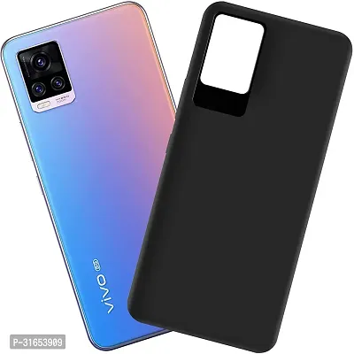 Caseline Back Cover for VIVO V20 PRO Black Grip Case Pack of 1-thumb0