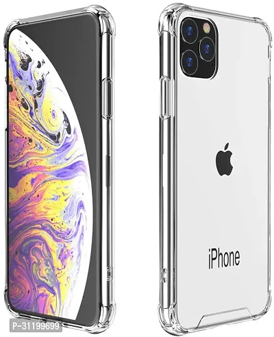 Caseline Back Cover for Apple iPhone 11 Pro Max Transparent Grip Case Pack of 1