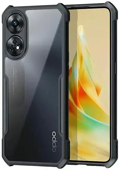 AARERED Transparent Back Cover for Oppo Reno 8T Anti Yellow Technology, Crystal Clear Transparent Case.