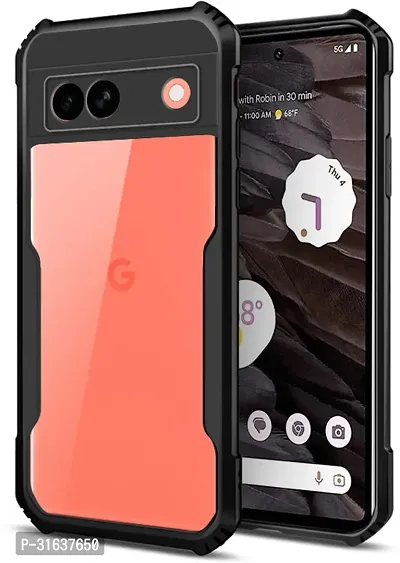 Caseline Back Cover for Google Pixel 8A IP Black Grip Case Pack of 1