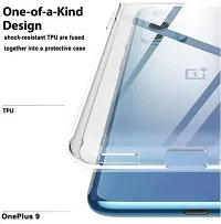 Caseline Back Cover For Oneplus 9 Transparent Grip Case Pack Of 1-thumb1