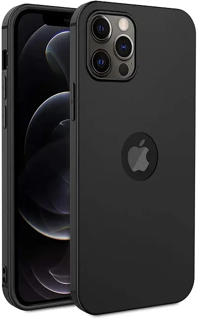 OO LALA JI Black Soft Silicone Case for iPhone 12 PRO MAX