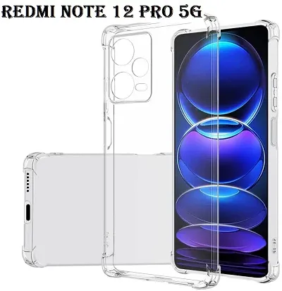 Caseline Back Cover for redmi Note 12 Pro Plus 5G Redmi Note 12 Pro Plus Redmi Note 12 Pro Plus 5G Transparent Grip Case Pack of 1