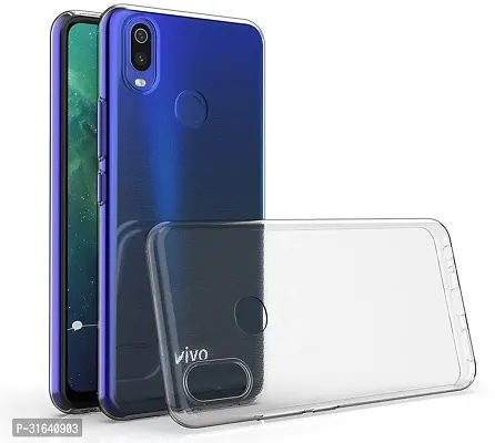 Caseline Back Cover for Vivo Y11  2019  Transparent Grip Case Pack of 1