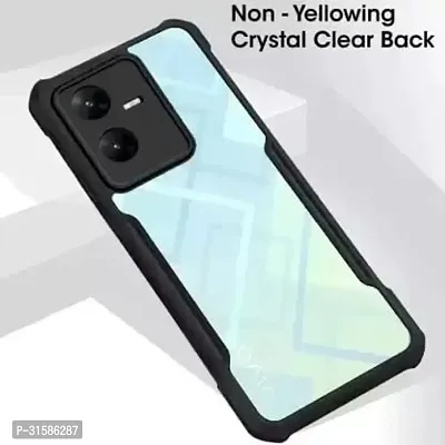 Caseline Back Cover for vivo Y22 vivo Y22 4G Black Shock Proof Pack of 1-thumb4