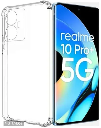 Caseline Back Cover for realme 10 Pro Plus realme 10 Pro Plus 5G Transparent Grip Case Pack of 1-thumb0