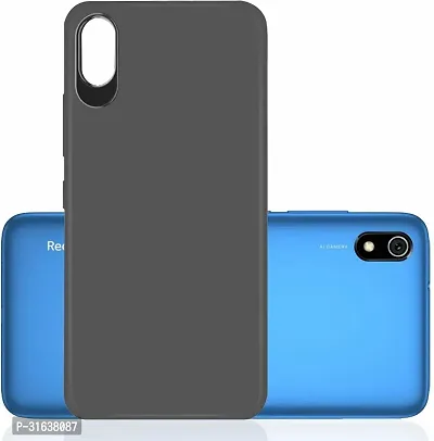 Caseline Back Cover for REDMI 7A Black Grip Case Silicon Pack of 1