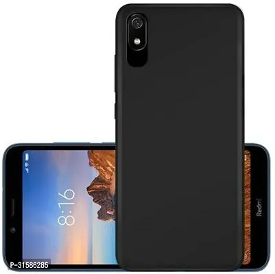 Caseline Back Cover for REDMI 7A Black Grip Case Silicon Pack of 1