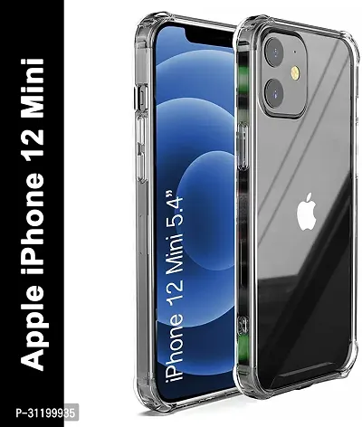 Caseline Back Cover for Apple iPhone 12 Mini Transparent Grip Case Pack of 1