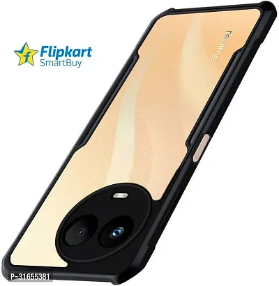 Flipkart SmartBuy Back Cover for realme narzo 60x 5G Realme Narzo 60X 5G Black Grip Case Pack of 1