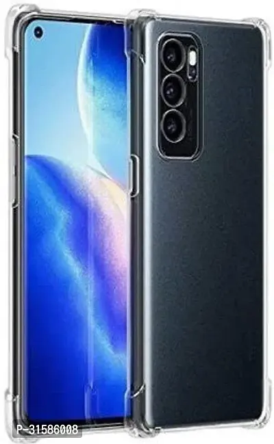 Caseline Back Cover for Oppo Reno 6 Pro Oppo Reno 6 Pro 5G Transparent Grip Case Pack of 1