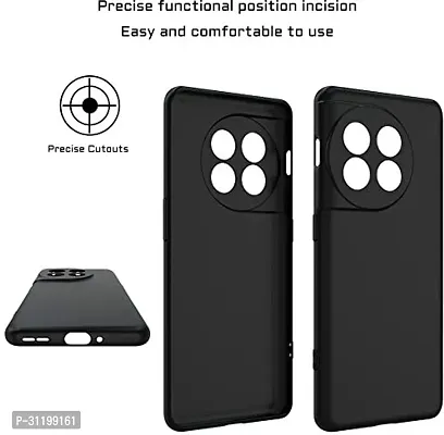 Nutricase Back Cover for OnePlus 11R 5G ONEPLUS 11R 5G ONE PLUS 11R 5G 1Plus11R 5G Black Shock Proof Silicon Pack of 1-thumb5