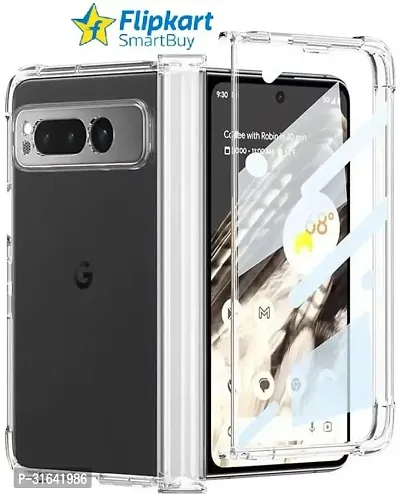 Flipkart SmartBuy Back Cover for Google Pixel Fold Transparent Grip Case Pack of 1