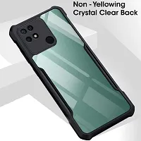 Caseline Back Cover for Redmi 10C Black Shock Proof Pack of 1-thumb3