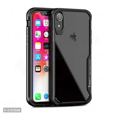 Caseline Back Cover For Apple Iphone Xr Black Grip Case Pack Of 1-thumb0