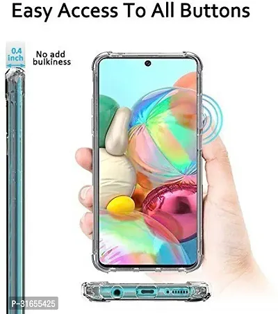 Caseline Back Cover for Samsung Galaxy S10 Lite Transparent Grip Case Pack of 1-thumb3