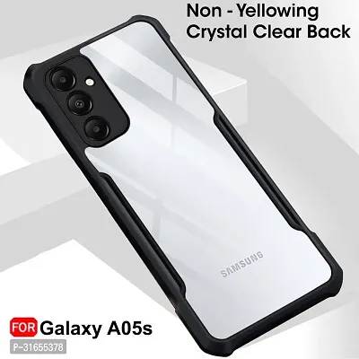 Caseline Back Cover for Samsung Galaxy A05s Samsung A05s IP Black Grip Case Pack of 1-thumb3