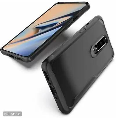 Caseline Back Cover for ONEPLUS 7 PRO Black Rugged Armor Pack of 1