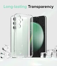 Caseline Back Cover for SAMSUNG Galaxy A55 5G SAMSUNG Galaxy A55 Transparent Grip Case Pack of 1-thumb3