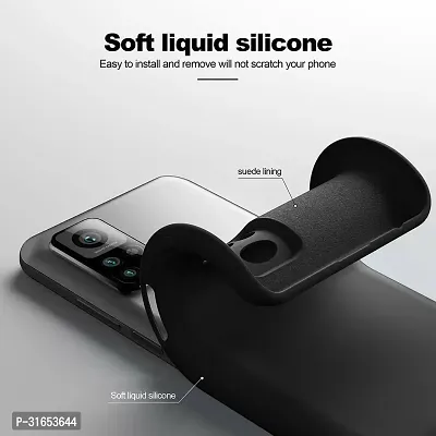 Caseline Back Cover for Mi 10T Mi 10T Pro Redmi 10T Redmi 10T Pro Black Grip Case Silicon Pack of 1-thumb4