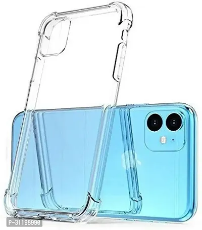 Caseline Back Cover for Apple iPhone 11 Transparent Grip Case Pack of 1