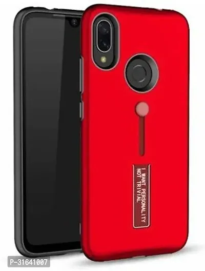 Caseline Back Cover for REDMI NOTE 7 PRO Red Rugged Armor Pack of 1-thumb0