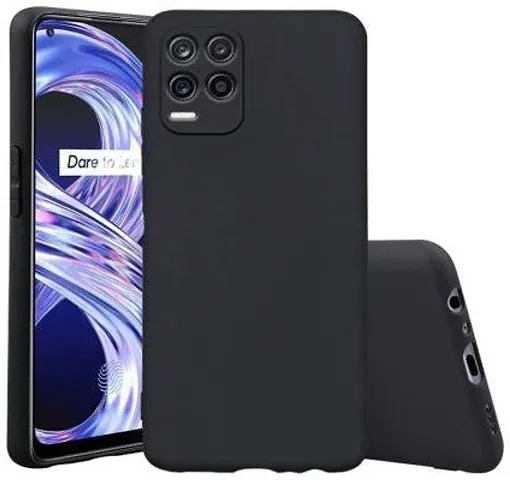 OO LALA JI- iBLACK Soft Silicone Case for Realme 8