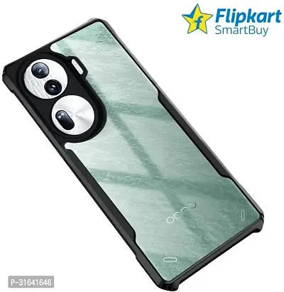 Flipkart SmartBuy Back Cover for OPPO Reno11 Pro 5G Black Transparent Pack of 1-thumb0