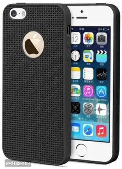 Nutricase Back Cover for Iphone 5 Black Silicon-thumb0