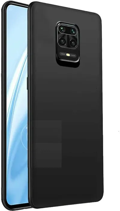 OO LALA JI Black Back Cover for Xiaomi Redmi Note 9 PRO