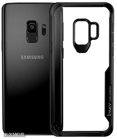 Caseline Back Cover for Samsung Galaxy J6 Black Grip Case Pack of 1-thumb0