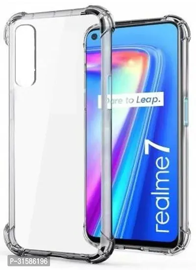 Caseline Back Cover for Realme 7 Realme Narzo 20 Pro Transparent Grip Case Pack of 1-thumb0