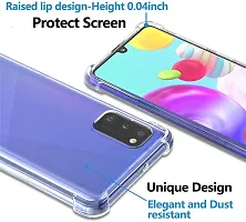 Caseline Back Cover for SAMSUNG GALAXY MO2S Transparent Grip Case Pack of 1-thumb2