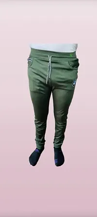 Mens Casual Regular Fit Solid Trouser