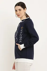 Women's Hoodies || Sweatshirt for Women Men || Unisex Hoodie (XL, Dark Blue)-thumb2