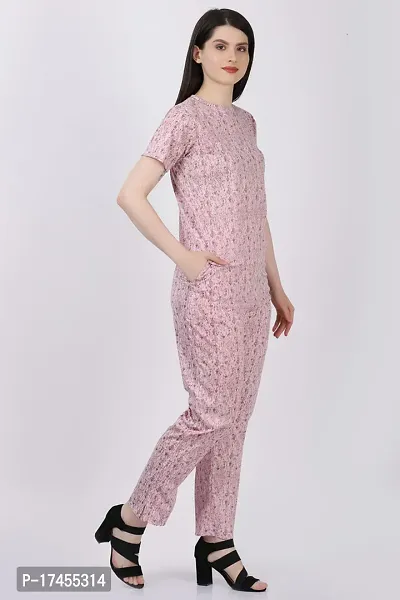 Contemporary Pink Cotton Printed Co-Ords Sets For Women